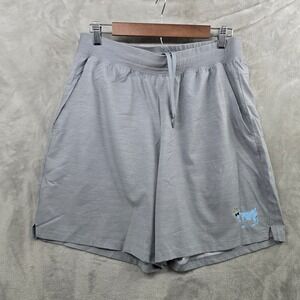 GOAT USA Size Large Performance Shorts Gray Athletic Gym Running